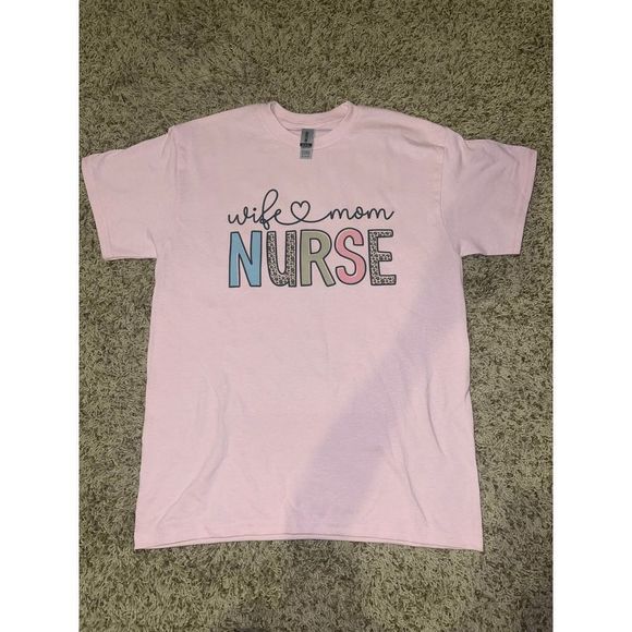 Boutique Wife Mom Nurse Tee Size Medium - Picture 3 of 5